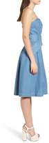 Thumbnail for your product : J.o.a. Strapless Denim Dress