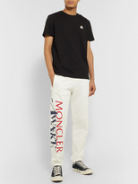 Thumbnail for your product : MONCLER GENIUS + Awake Ny 2 Moncler 1952 Tapered Logo-Print Cotton-Jersey Sweatpants
