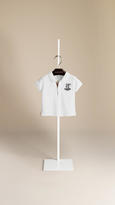 Thumbnail for your product : Burberry Baby Knight Polo Shirt
