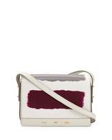 Thumbnail for your product : VBH Pulce Leather Crossbody Bag, White Multi