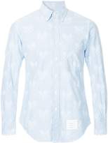 Thumbnail for your product : Thom Browne tennis embroidery shirt