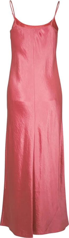 Vince Satin Midi Slip Dress
