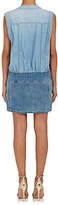 Thumbnail for your product : Balmain WOMEN'S DOUBLE-BREASTED DENIM MINIDRESS
