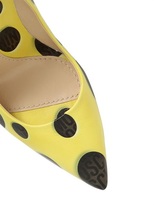 Thumbnail for your product : Moschino 105mm Spongy Printed Calfskin Pumps