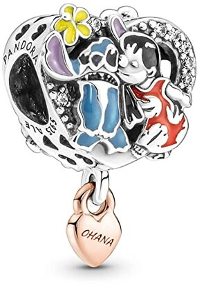 Pandora Disney Ohana Lilo Stitch Inspired Charm