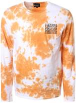 Thumbnail for your product : boohoo Long Sleeve Tie Dye T-Shirt With Print