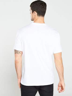 Armani Exchange Chest Logo Print T-Shirt - White