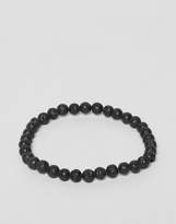 Thumbnail for your product : Jack and Jones Wood Beaded Bracelet In Black
