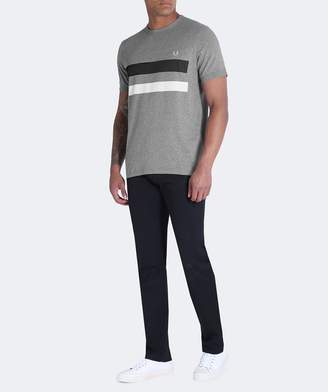 Fred Perry Crew Neck Block Panel T-Shirt