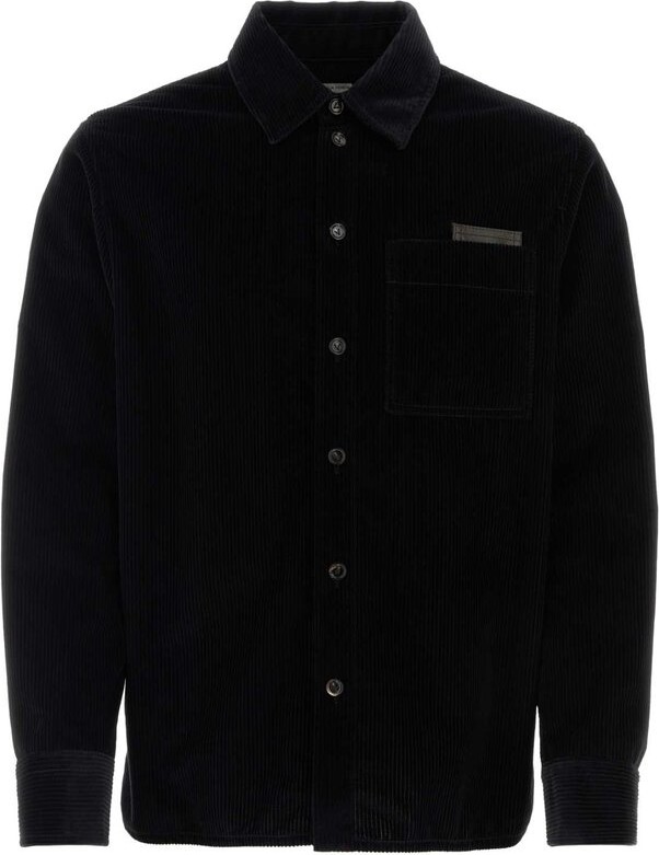 Bottega Veneta Buttoned Corduroy Shirt