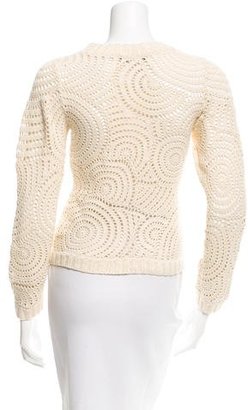 Dolce & Gabbana Open Knit Cashmere Sweater
