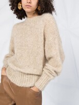 Thumbnail for your product : Isabel Marant Crew-Neck Chunky Jumper