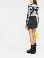 Thumbnail for your product : Versace Barocco-print crop top
