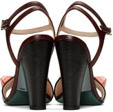 Thumbnail for your product : Fendi Multicolor Rainbow Sandals