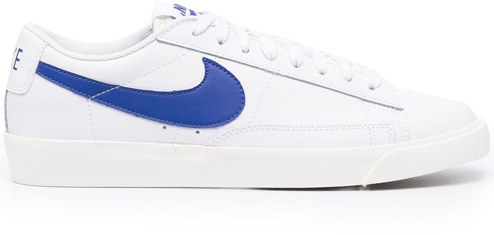 mens nike blazer low white