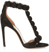 Thumbnail for your product : Alaia Bombe T-Strap Suede Sandals