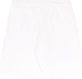 Thumbnail for your product : Sporty & Rich Logo-Print Cotton Track Shorts