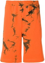 Thumbnail for your product : Helmut Lang Die-Dye Track Shorts