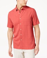 Thumbnail for your product : Tasso Elba Men's Textured Silk Blend Shirt, Created for Macy's