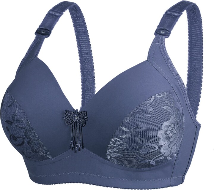 KOUZHAOA Blue Sports Bra Sexy Lace Bras Most Comfortable Bra For Older