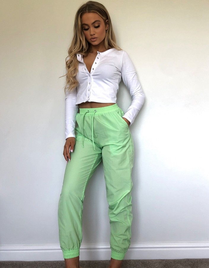 Womens Lime Green Pants | Shop the world's largest collection of fashion |  ShopStyle UK