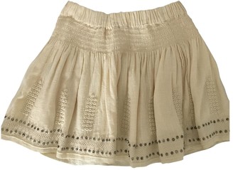 Etoile Isabel Marant Beige Cotton Skirt for Women