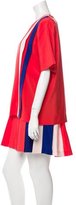 Thumbnail for your product : MSGM Silk Colorblock Dress w/ Tags