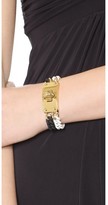 Thumbnail for your product : Marc by Marc Jacobs Lock-In Rubberized Bracelet