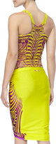 Thumbnail for your product : Jean Paul Gaultier Printed Drawstring Coverup Skirt
