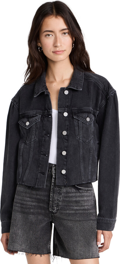 Puff Sleeve Jean Jacket | Shop The Largest Collection | ShopStyle