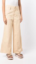 Thumbnail for your product : Sea High-Waisted Wide-Leg Trousers