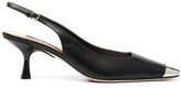 Thumbnail for your product : Sergio Rossi Metal Toe-Cap Pumps