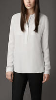 Thumbnail for your product : Burberry Epaulette Detail Tunic