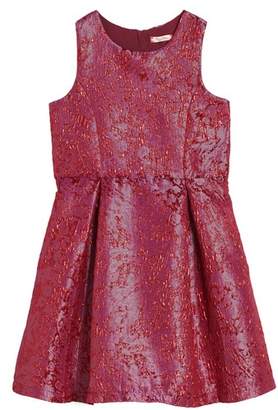Ruby & Bloom Textured Jacquard Dress
