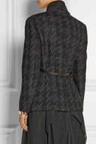 Thumbnail for your product : Donna Karan Belted wool-blend jacket