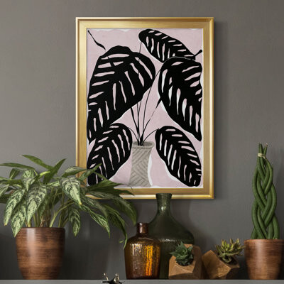 Bayou Breeze Potted Plant I - Picture Frame Painting on Canvas