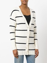 Thumbnail for your product : Eleventy Striped Cardigan