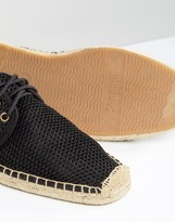 Thumbnail for your product : Soludos Lace Up Mesh Espadrilles
