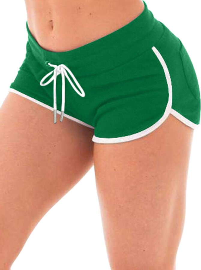 XXTAXN Women's Sexy Booty Running Workout Yoga Shorts Club Hot Pants
