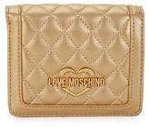 Thumbnail for your product : Love Moschino Quilted Faux Leather Bi-Fold Wallet