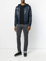 Thumbnail for your product : Armani Jeans zipped hooded jacket