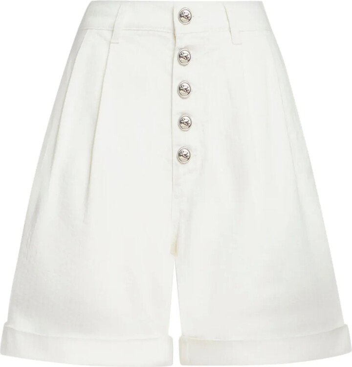 Etro Button-Up Bermuda Shorts