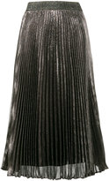 Christopher Kane - jupe mi-longue plissée - women - Soie/Polyester/Acétate - 42
