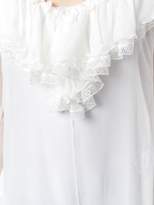 Thumbnail for your product : Ermanno Scervino ruffle trim top