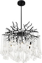 Thumbnail for your product : House of Hampton Cylvia 6 - Light Sputnik Modern Linear Chandelier with Crystal Accents