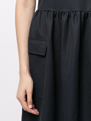 Emporio Armani Two-Pocket Sleeveless Dress