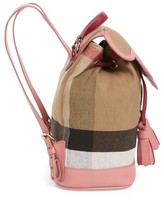 Thumbnail for your product : Burberry Girl's Cloud Backpack - Pink