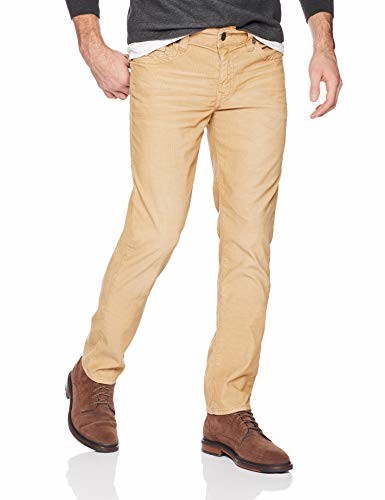 slim straight corduroy pants