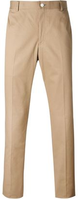 Thom Browne Unconstructed Chino In Khaki High Density Cotton