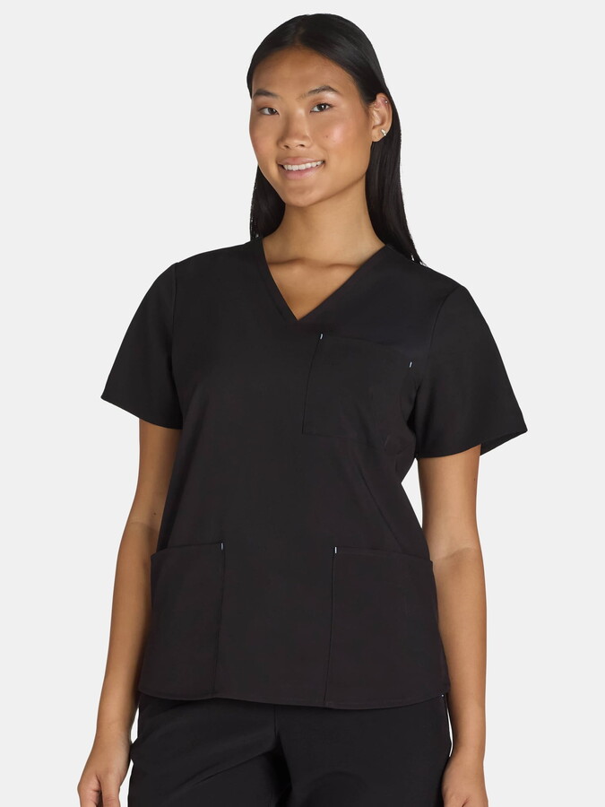 generic Scrub Wrap Top